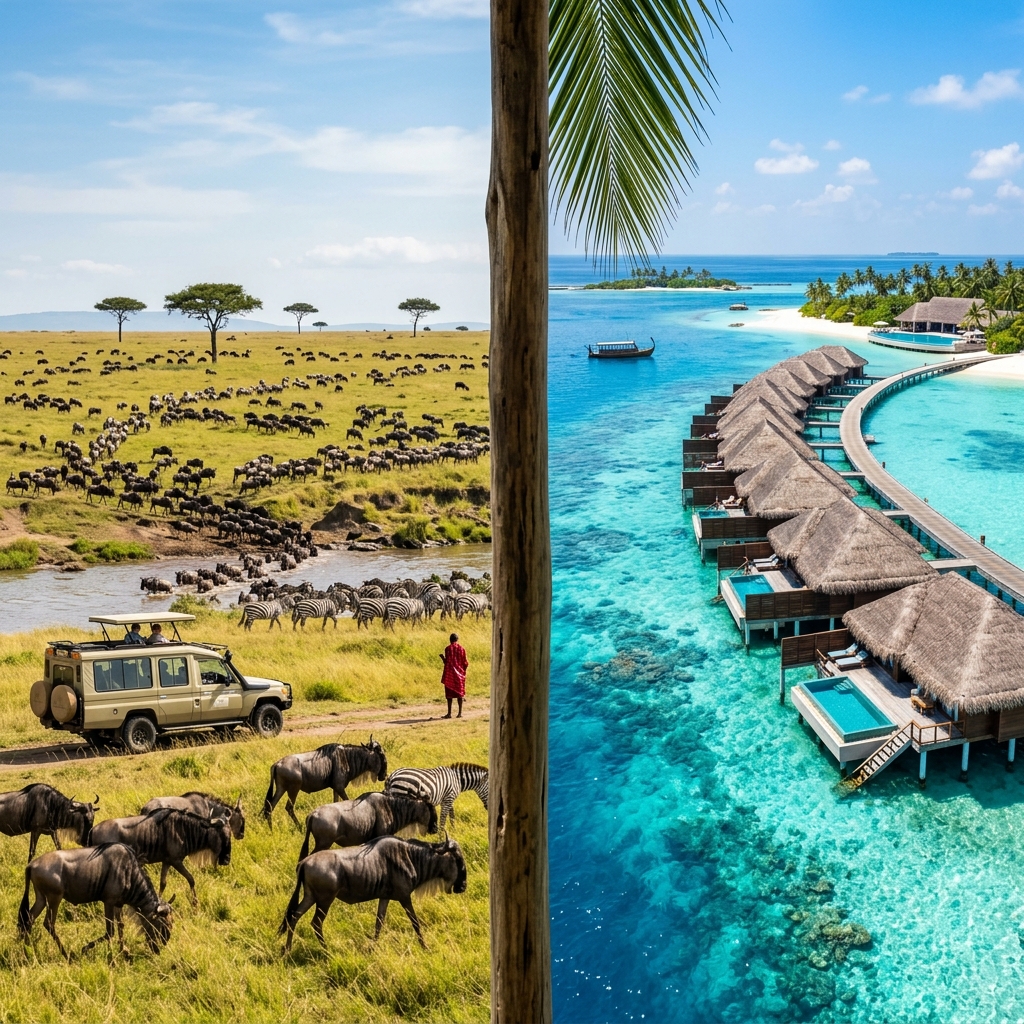 Kenya Safari and Maldives